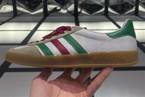 gazelle addidas gucci|adidas x gucci sandals.